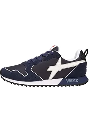 W6YZ Jet-M.-Leather and Nylon Sneakers 45