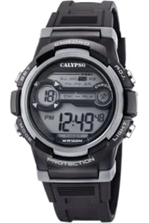 Calypso Boys Digital Quartz Watch with Plastic Strap K5808/4