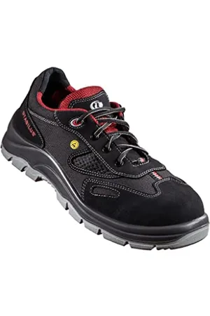 Stabilus Unisex Adults 5111A Safety Shoes, Black (Rot | Schwarz Rot | Schwarz), 7.5 UK