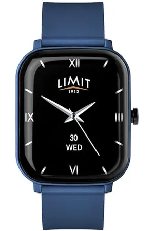 Limit 37mm Unisex Smart Watch Fitness Tracker with Bluetooth Calling Heart Rate Sp02 Android and Ios Silicone Strap