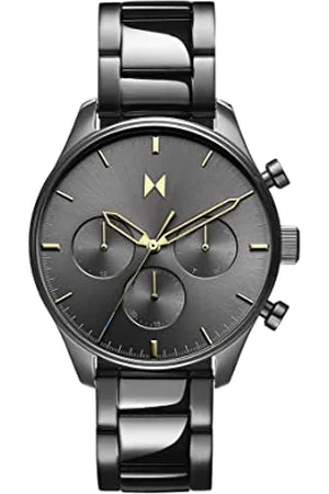 MVMT Analogue Multifunction Quartz Watch for Men with Gunmetal Stainless Steel Bracelet - 28000231-D