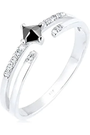 Elli Ring Modern Zirconia crystals 925 Sterling Silver