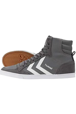Hummel Schuhe Slimmer Stadil High Castle Rock-White (63-511-2651) 48 grau