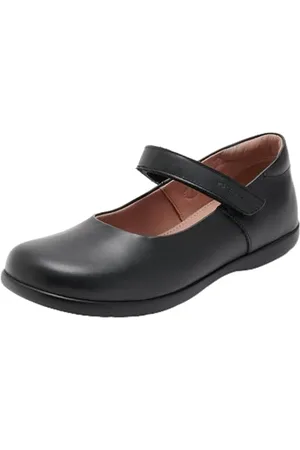 Geox J NAIMARA Girl A Ballet Flat, Black/White, 10 UK Child
