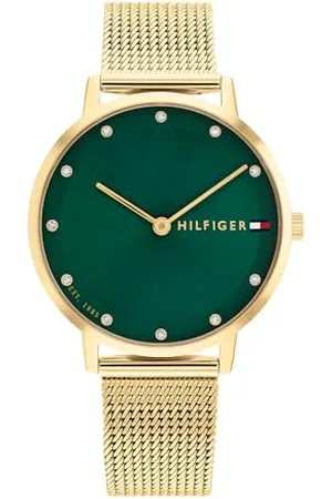 Tommy Hilfiger Analogue Quartz Watch for Women - Available with Stainless Steel Bracelet, Mesh Bracelet or Leather Strap