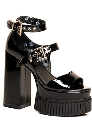 Lamoda Solitude Creeper Platform Heels in , UK 3