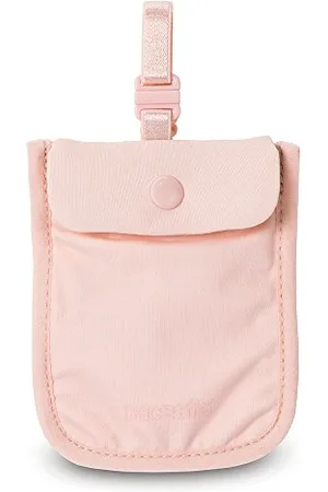 Pacsafe Coversafe S25 Bra Pouch Canvas & Beach Tote Bag, 11 cm, Orchid Pink