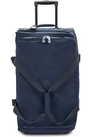 Kipling TEAGAN M Medium wheeled duffle, Upright, (Blue)