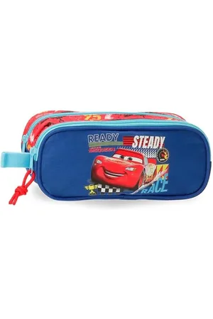 Disney Joumma Cars Lets Race Double Case 23x9x7cm Polyester L, , Double Case