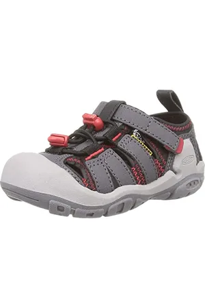 Keen Knotch Creek Sandal, Magnet/Red Carpet, 10 UK
