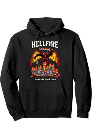 Stranger Things Hellfire Hawkins High Club Pullover Hoodie