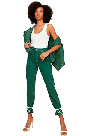 Trendyol Women High Waist Flare Leg Bootcut & Flared Jeans
