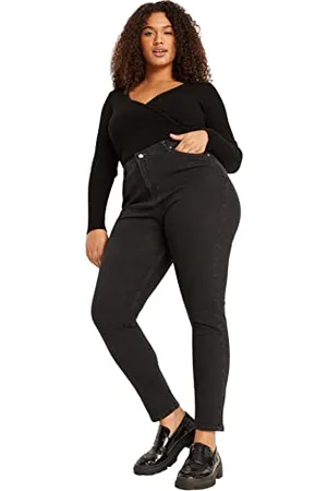 Trendyol Women Plus Size High Waist Skinny fit Plus Size Jeans, ,50