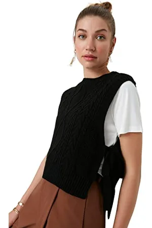 Trendyol Women Regular fit Basic Crew Neck Knitwear Sweater