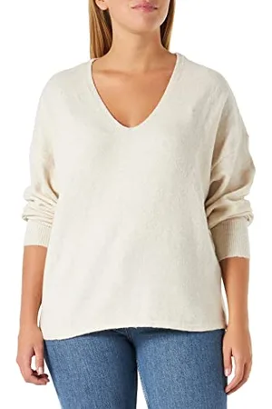 VERO MODA Womens Doffy V Neck Jumper XS