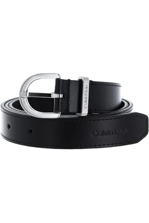 Calvin Klein Women Belt Ck Must Metal Loop Rnd 2.5 cm Leather