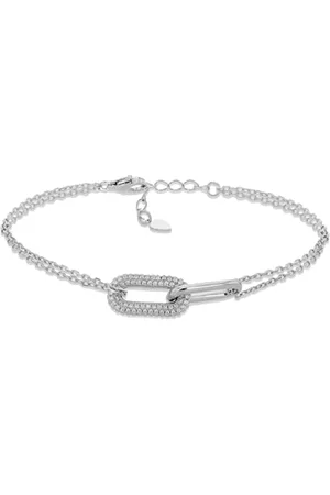 Amazon Sterling Pave Link Bracelet
