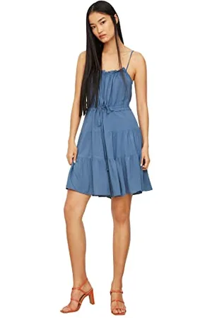 Trendyol Women Mini Skater Regular fit Woven Dress
