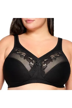 Glamorise Full Figure Plus Size MagicLift Minimizer Bra Wirefree #1003