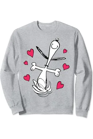 Peanuts Snoopy Dancing Hearts Sweatshirt