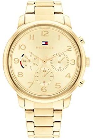 Tommy Hilfiger Analogue Multifunction Quartz Watch for Women with Colored Stainless Steel Bracelet - 1782525