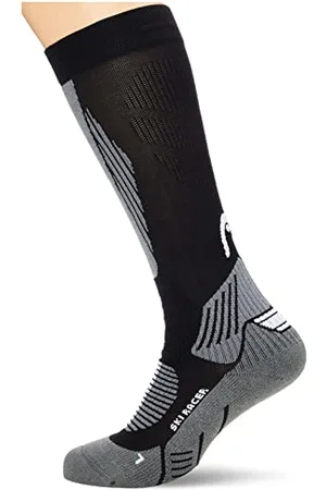 Head Unisex Unisex Racer Knee-high Ski Pack of 1 Knee high socks, Black White, 35 UK