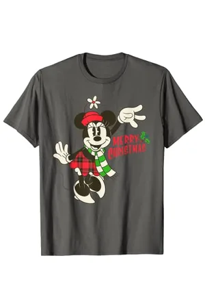Disney Vintage Minnie Mouse Christmas T-Shirt T-Shirt