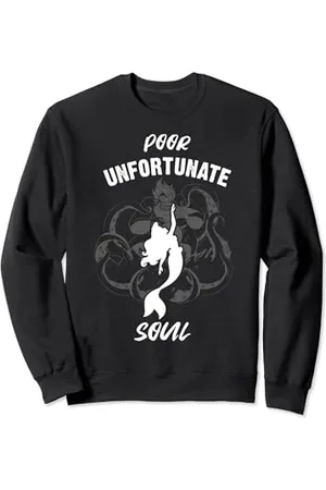 Disney The Little Mermaid Ariel Ursula Poor Unfortunate Soul Sweatshirt