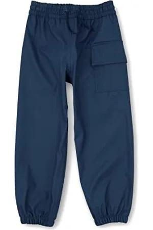 Hatley Children Splash Pants Rain Trousers, Blue (Classic ), 3 Years