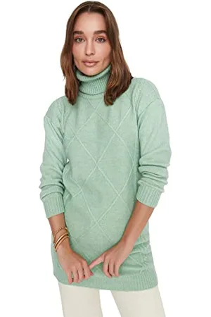 Trendyol Women Mini Pullover Dress Regular Knitwear Dress