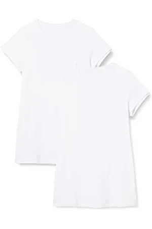 FM London (2-Pack) T Shirt Dress for Women|Soft Tshirt Dresses Women Crafted with 100% Cotton|Lightweight Summer Dresses for Women UK|Suitably Worn as an Oversized T Shirt or Ladies Summer Dress