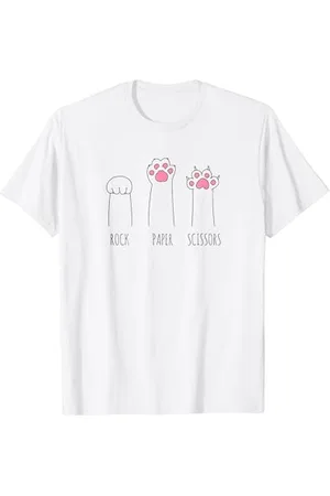 Poison Design Rock Paper Scissors Cat Paws and Mittens T-Shirt
