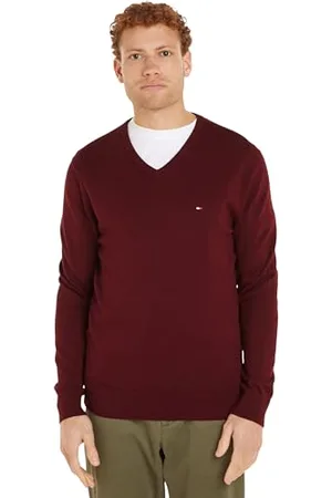 Tommy Hilfiger Men Essential Cotton V Neck MW0MW14745 M