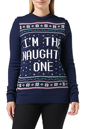 FM London Unisex Novelty Christmas Long Sleeve Jumper, , M