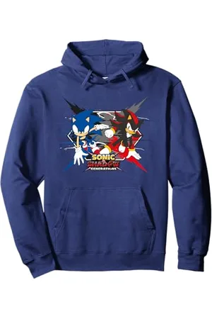 Sonic The Hedgehog Sonic X Shadow Generations - Crossing Pullover Hoodie