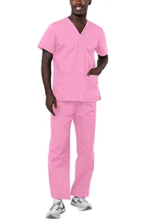 ADAR UNIFORMS Adar Universal Unisex Scrubs - Unisex Drawstring Scrub Set - 701 - - L