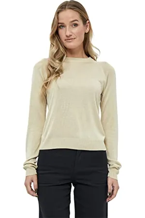 DESIRES Benelli Pullover, Beige Jumpers For Women Uk, Spring Ladies Jumpers, Size M