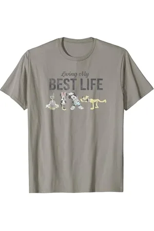 Disney Mickey Classic Best Life Group Yoga Poster T-Shirt