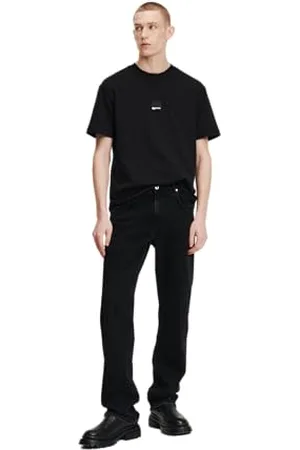 Karl Lagerfeld Straight Leg Denim, , 3332