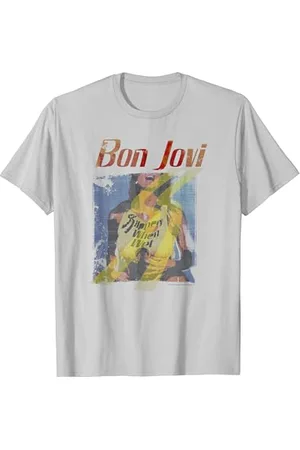Bon Jovi Slippery When Wet Girl T-Shirt T-Shirt