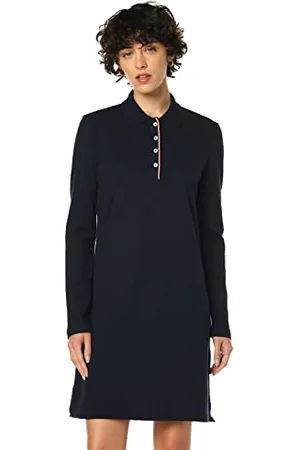 Tommy Hilfiger Regular GBL STP Polo Dress LS
