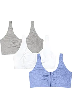 Fruit Of The Loom Womens Front Close Builtup Sports Bra, , 36