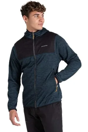 Craghoppers Mens Travos Hooded Jacket Fleece Pullover Sweater, , XL UK