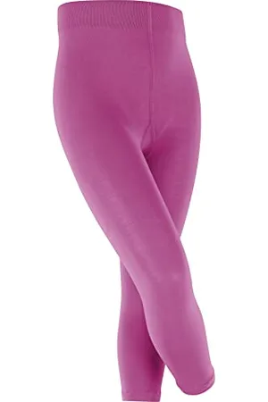 Falke Unisex Kids Cotton Touch Leggings Breathable Sustainable Opaque Elegant Plain Matt Pressure-Free Comfort Waistband Perfect Fit Do Not Slip To Wear Alone Or With Skirt Or Dress 1 Pair