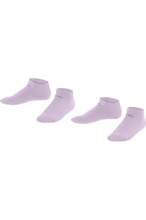 ESPRIT Unisex Kids Foot Logo 2-Pack Socks, Cotton, , 3-5 (Pack Of 2)