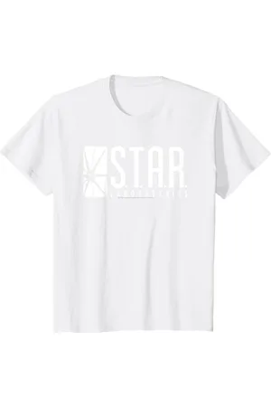 DC Comics Originals Youth Flash Star Labs Logo Camiseta T-Shirt