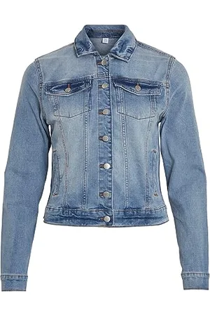 VILA Show New Denim Jacket XL Blue