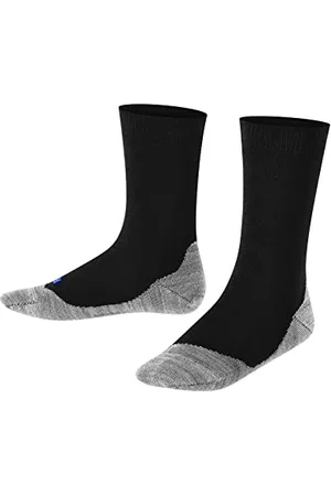 Falke Unisex Kids Active Sunny Days Socks Cotton Black White More Colours Thin Calf Socks For Boys Or Girls Plain For All Seasons For School Or Casual Looks 1 Pair