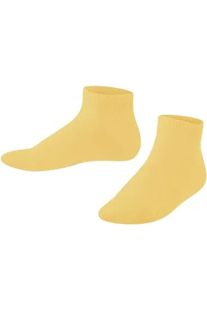 Falke Unisex Kids Family K Sn Sustainable Cotton Low-Cut Plain 1 Pair Trainer Socks, , 3-5.5