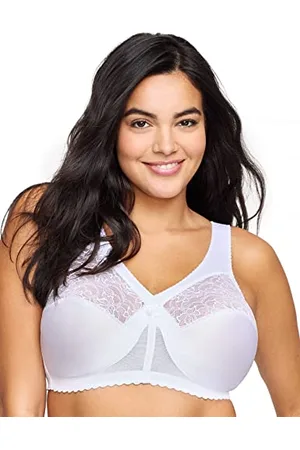 Glamorise Full Figure Plus Size MagicLift Original Support Bra Wirefree #1000